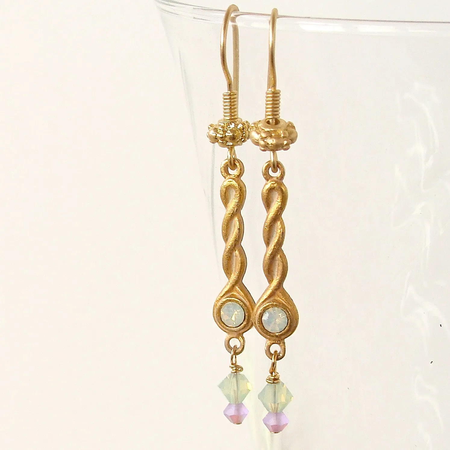 Adeline: Art Nouveau Earrings