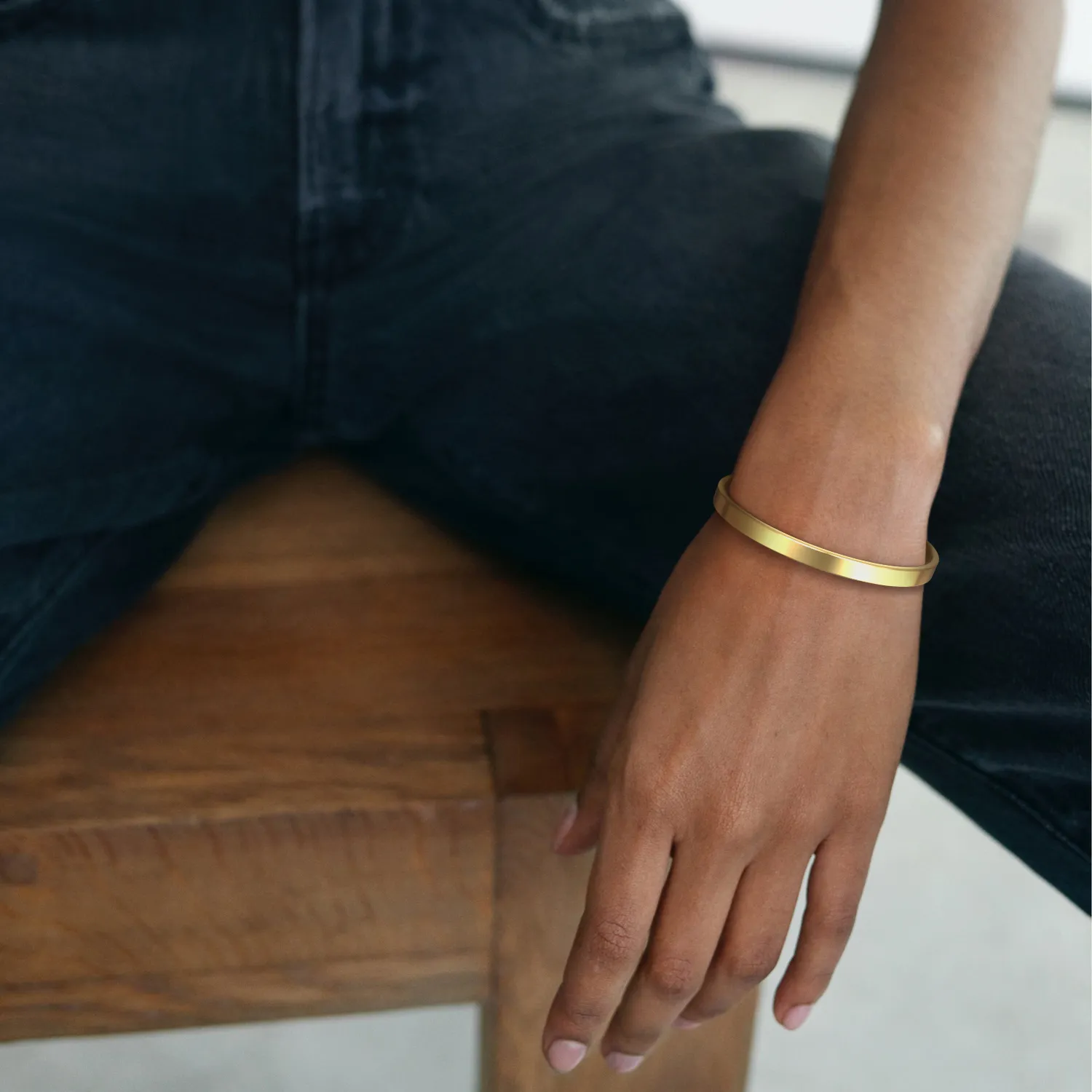 Love Thy Neighbor Cuff Bracelet