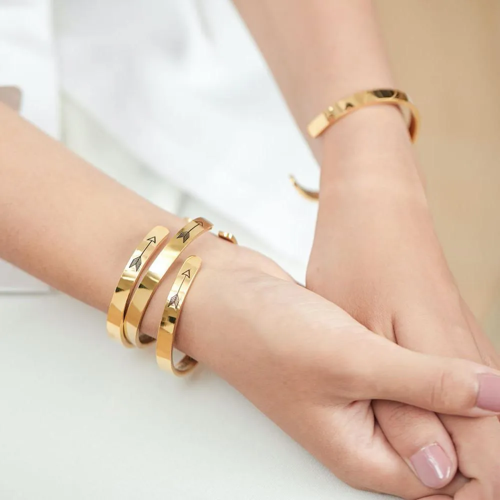 Love Thy Neighbor Cuff Bracelet